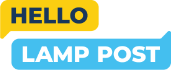 Hello Lamp Post Logo